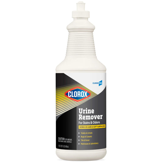 CloroxPro Urine Remover for Stains and Odors Healthcare Cleaning and Industrial Cleaning 32 Ounce Pull Top Bottle - 31415