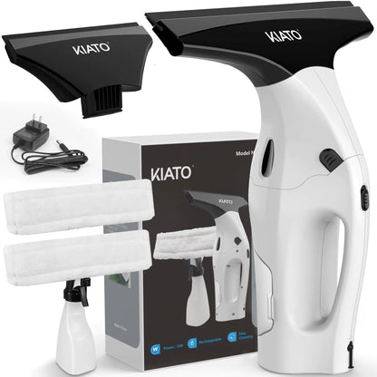 Kiato Rechargeable Window Vacuum Cleaner Kit