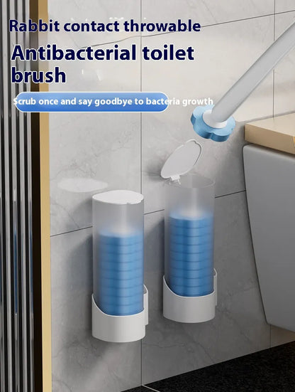 Space-Saver Wall-Mounted Bathroom Cleaning Kit